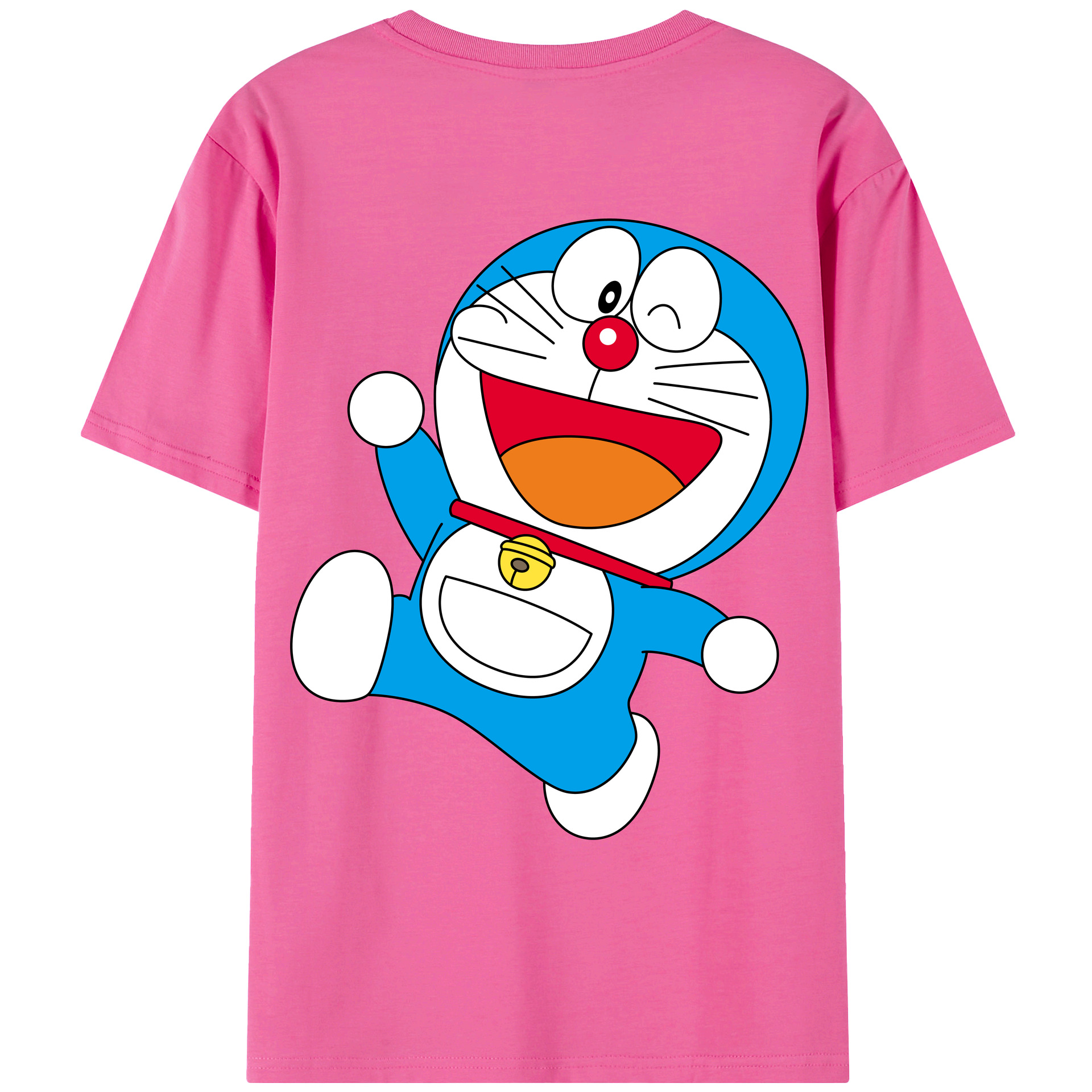 （画像用） ドラえもん Doraemon レディース半袖Tシャツ(バックプリント)